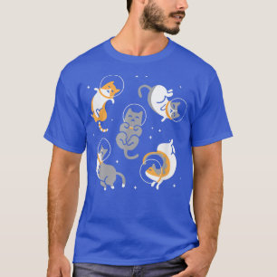 Camiseta Gatos En El Espacio Gracioso Astronauta Gato Gato