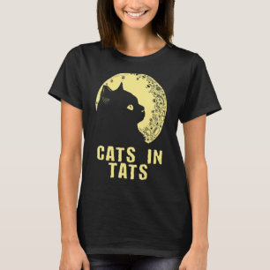 Camiseta Gatos en gatos Gatos Tatuaje Gato Gato Gatito Tatu