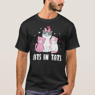 Camiseta Gatos en tatuajes de gato gatos gatitos tatuados
