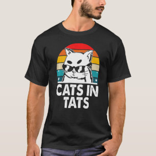 Camiseta Gatos en tatuajes de gato gatos gatitos tatuados