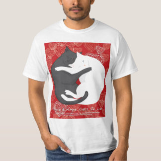 Camiseta Gatos enamorados: Paulie y Angie