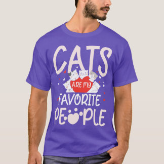Camiseta Gatos favoritos
