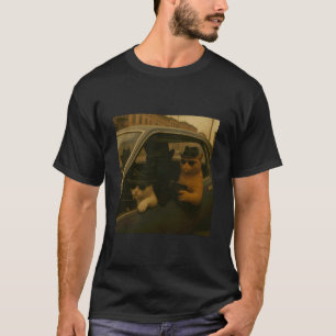 Camiseta Gatos gánster divertidos hombres mujeres amante ga