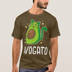 Camiseta Gatos Gatos Aguacate Lover Avogato Regalo de cumpl