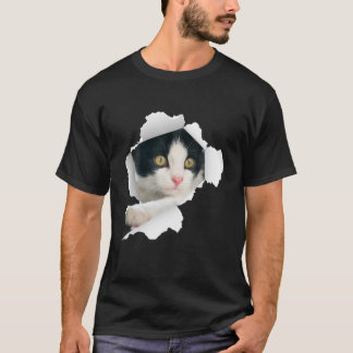 Camiseta Gatos, Gatos De Tuxedo, Ropa Torta De Gatos, Gatit