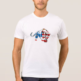 Camiseta Gatos Gatos estampado de raya salvaje cumpleaños