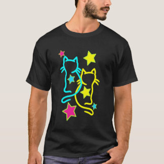 Camiseta Gatos, Gatos, Niños, Niño, Gatito Retro Vintage