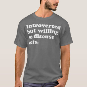 Camiseta Gatos Graciosos Hombres Mujeres o Niños 