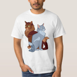 Camiseta Gatos guerreros clásicos