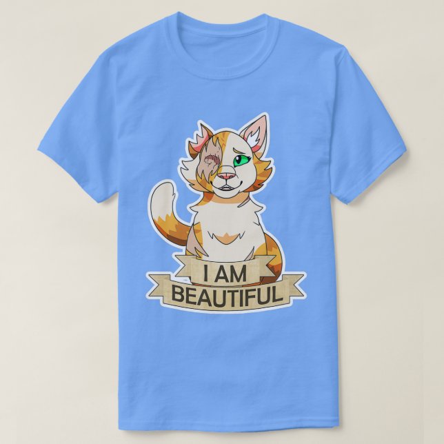 Camiseta Gatos guerreros soy hermosa Brightheart  (Diseño del anverso)