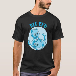 Camiseta Gatos Hermano Mayor Premium