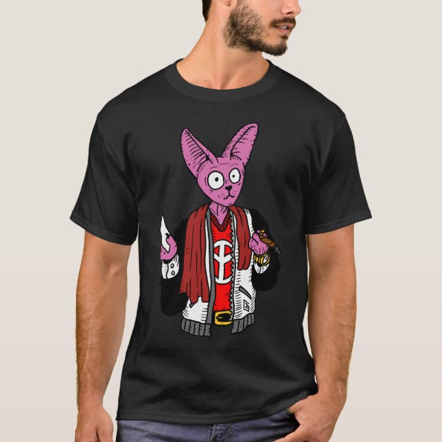 Camiseta Gatos Hipster Minx Cat Art. (Anverso)