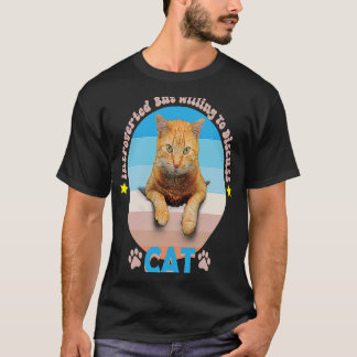 Camiseta gatos Introvertidos Pero Dispuestos A Discutir Gat