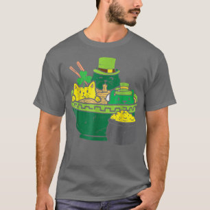 Camiseta Gatos irlandeses de Ramen adoran a anime antes que