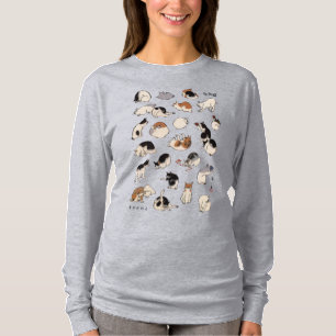 Camiseta Gatos japoneses, Hiroshige, Ukiyo-e