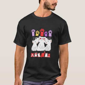 Camiseta Gatos Kawaii Lindos y Regalo para Amantes de Gatos
