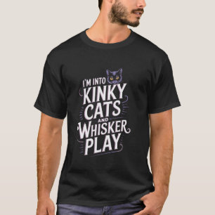 Camiseta Gatos kinkis y bigotes divertidos Gato divertido c