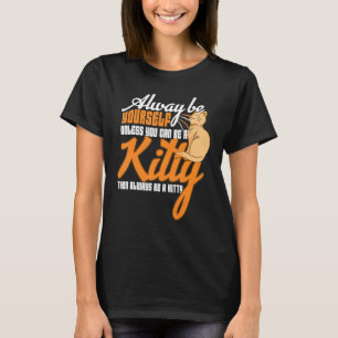 Camiseta Gatos Kitty Gatos Aman A Meow Mascota Cute Kitten