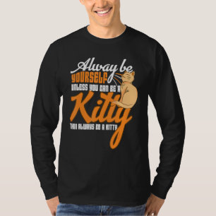 Camiseta Gatos Kitty Gatos Aman A Meow Mascota Cute Kitten