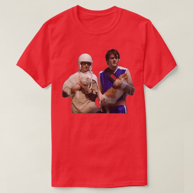 Camiseta gatos láser (Diseño del anverso)
