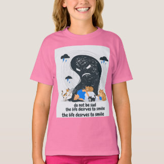 Camiseta Gatos Lindos Consolando a Persona Triste Salud Men