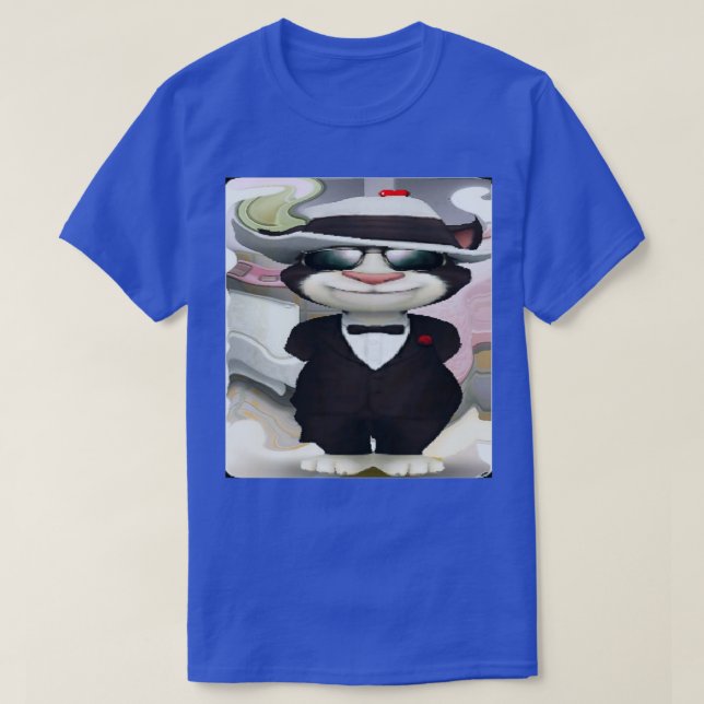 Camiseta Gatos masculinos (Diseño del anverso)