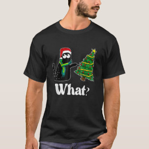 Camiseta Gatos Negros Navidad Adornos Familia Pijama