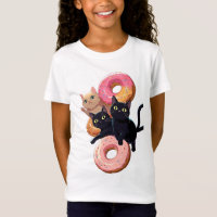 "Gatos negros y donuts deliciosos: una combinación