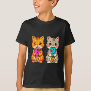 Camiseta Gatos Neko Kawaii Lindos Meme Drip Divertido Seis 