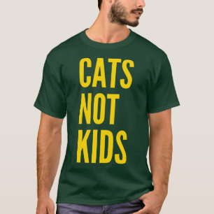Camiseta Gatos No Niños