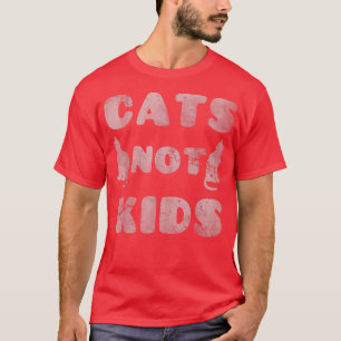 Camiseta Gatos No Niños Graciosos Cita Humor De Gato Dice T