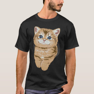Camiseta Gatos Ojos Azules Gatito