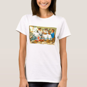 Camiseta Gatos para cenar