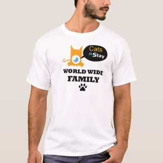Camiseta Gatos para permanecer el uniforme mundial de la