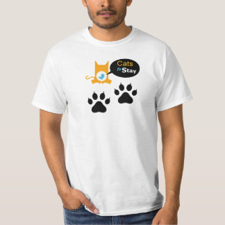 Camiseta Gatos para permanecer las patas de Nueva Zelanda