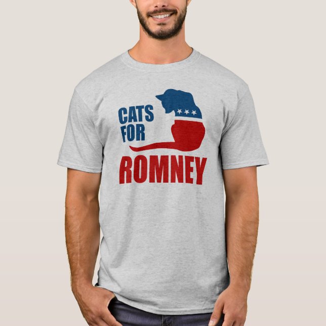 Camiseta GATOS PARA ROMNEY.png (Anverso)