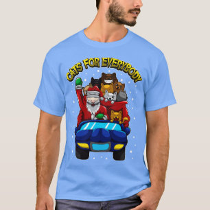 Camiseta Gatos Para Todos Gatitos Para Navidades