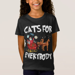 Camiseta Gatos Para Todos Los Amantes Del Gato De Santa Cut