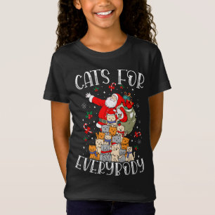 Camiseta Gatos Para Todos Los Famosos Navidades Gato Gracio