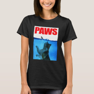 Camiseta Gatos Patas y Ratón Monstruo Aterrador Ataque de G