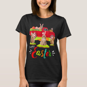Camiseta Gatos persas chiflados montando Camión Rojo Felice