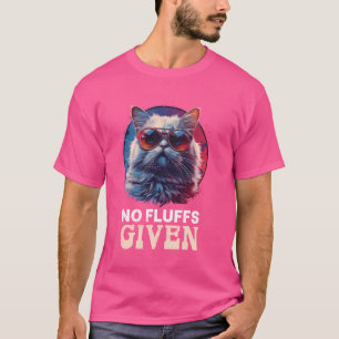 Camiseta Gatos persas graciosos, SIN FLUJOS DADOS A Gato Pe