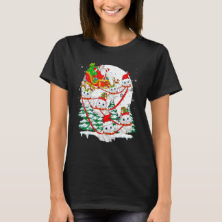Camiseta Gatos Persas Reno Trineo Santa Navidad Dueño de Ga