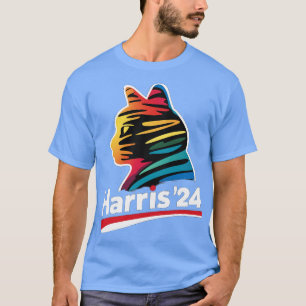 Camiseta Gatos Por Kamala Para Las Elecciones De 2024