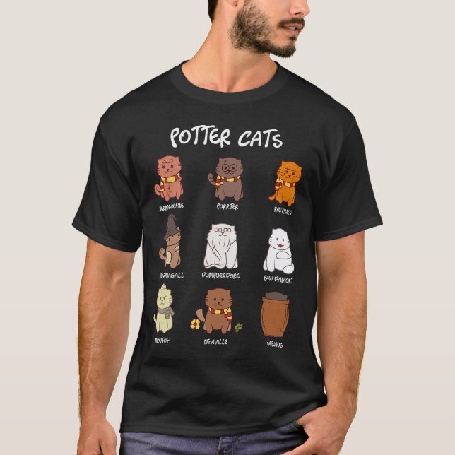 Camiseta Gatos Potentes Para El Gato Que Ama (Anverso)
