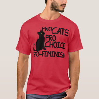 Camiseta Gatos Pro Elección Pro Feminismo