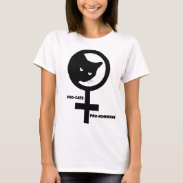 Camiseta Gatos pro feminismo