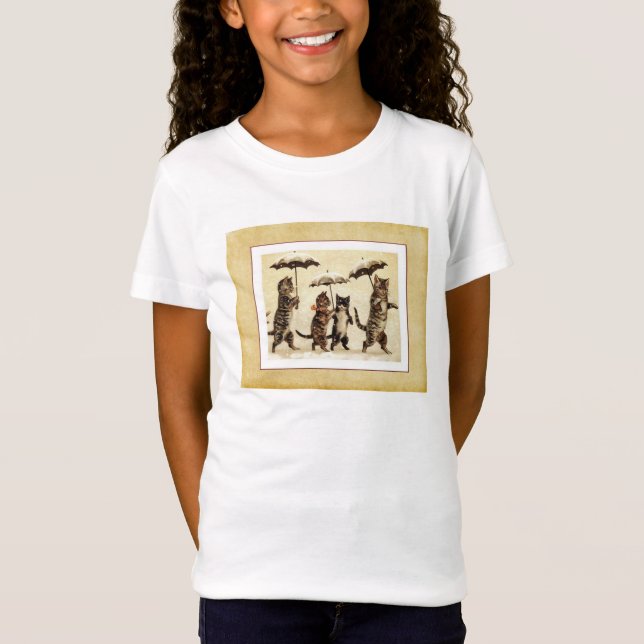 Camiseta Gatos que dan un paseo (Anverso)