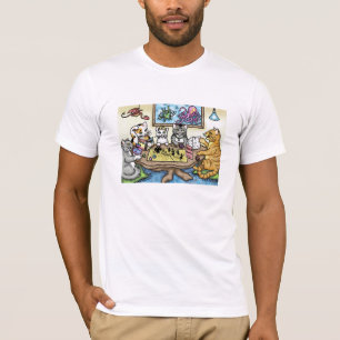 Camiseta Gatos que juegan el pionero de Carrie Michael