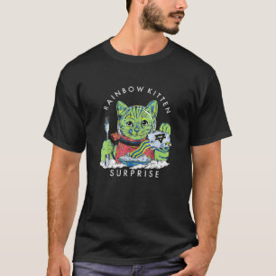 Camiseta Gatos Rainbow Kitten Surprise Cute Etro Animal